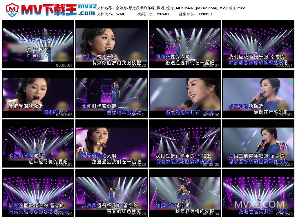 金婷婷-想把我唱给你听_国语_流行_MD105407